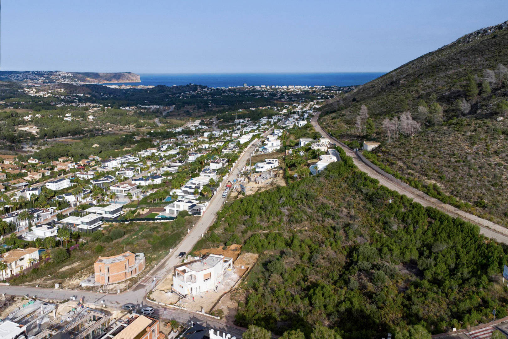 Parcela con vistas al mar en Monte Olímpico, Jávea