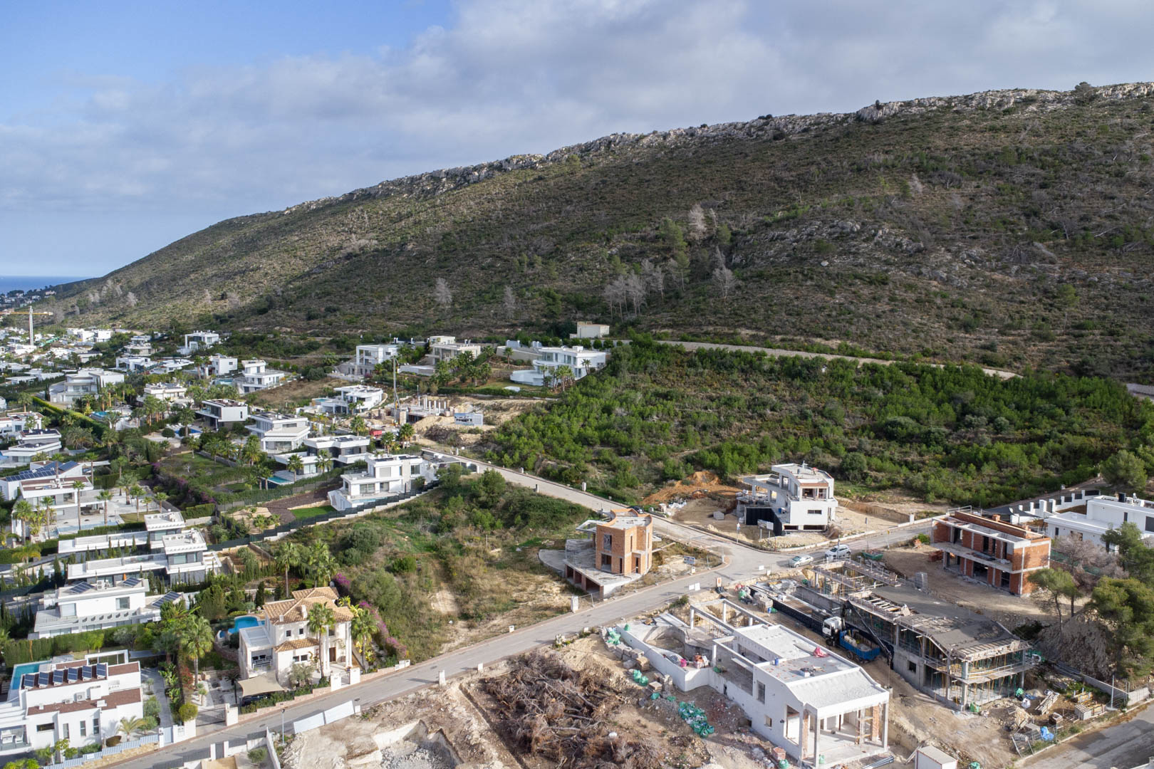 Parcela con vistas al mar en Monte Olímpico, Jávea